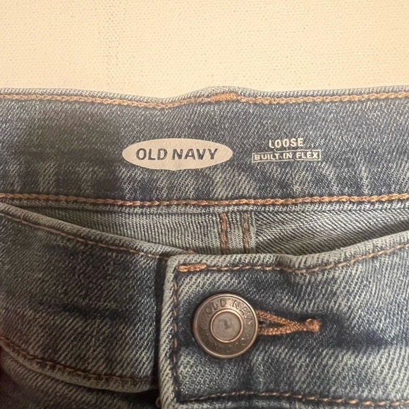 EUC Old Navy 34x30 Loose Fit Blue Jeans Stretch Flex Denim Modern🔥🔥 (B3) - Picture 4 of 6